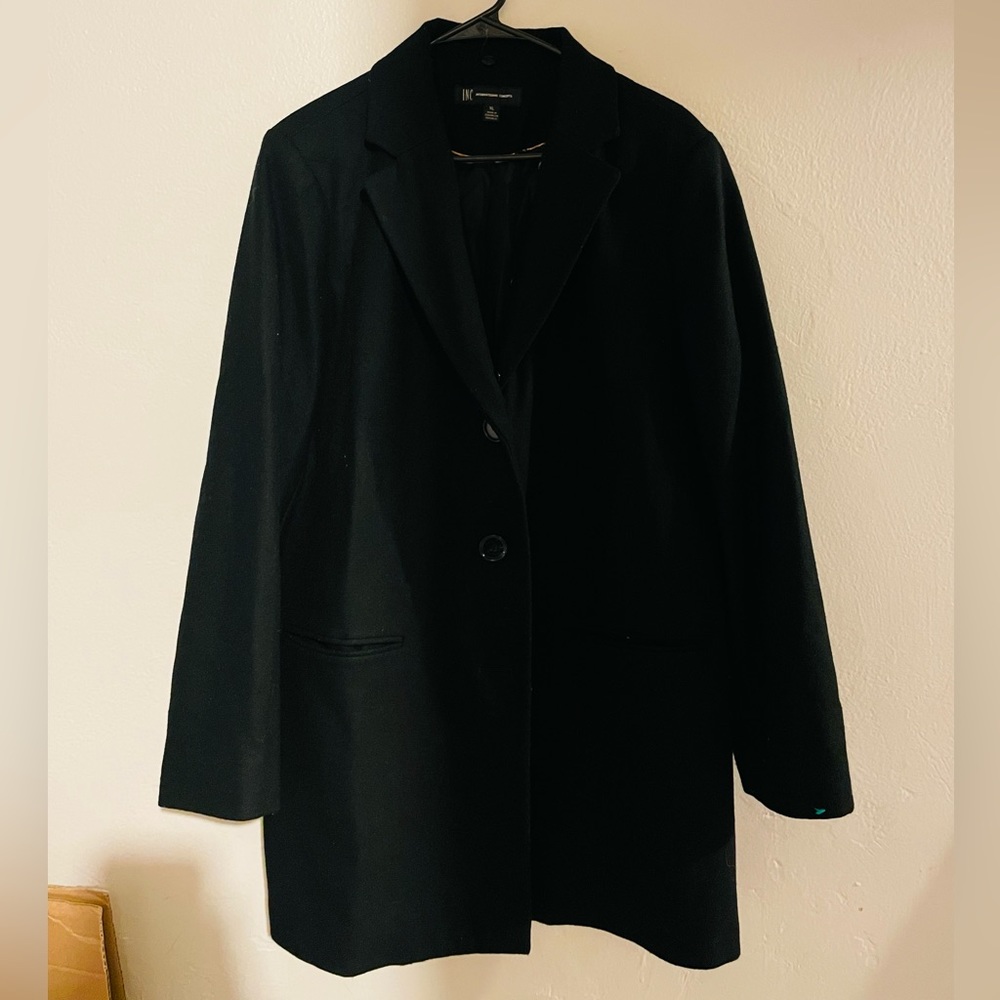 Wool longline Coat Blazer